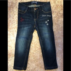 Dream chaser navy blue jeans 3t